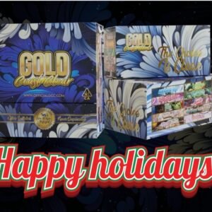 Gold Coast Clear Holiday Edition Cart
