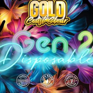 Gold Coast Clear Gen 2 Disposable