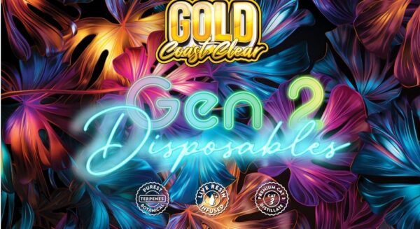Gold Coast Clear Gen 2 Disposable